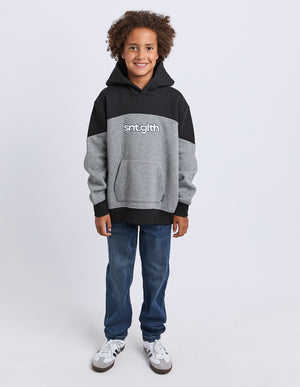 Top Deck Hoodie / Black-Grey | Youth 8–16 | St Goliath St Goliath
