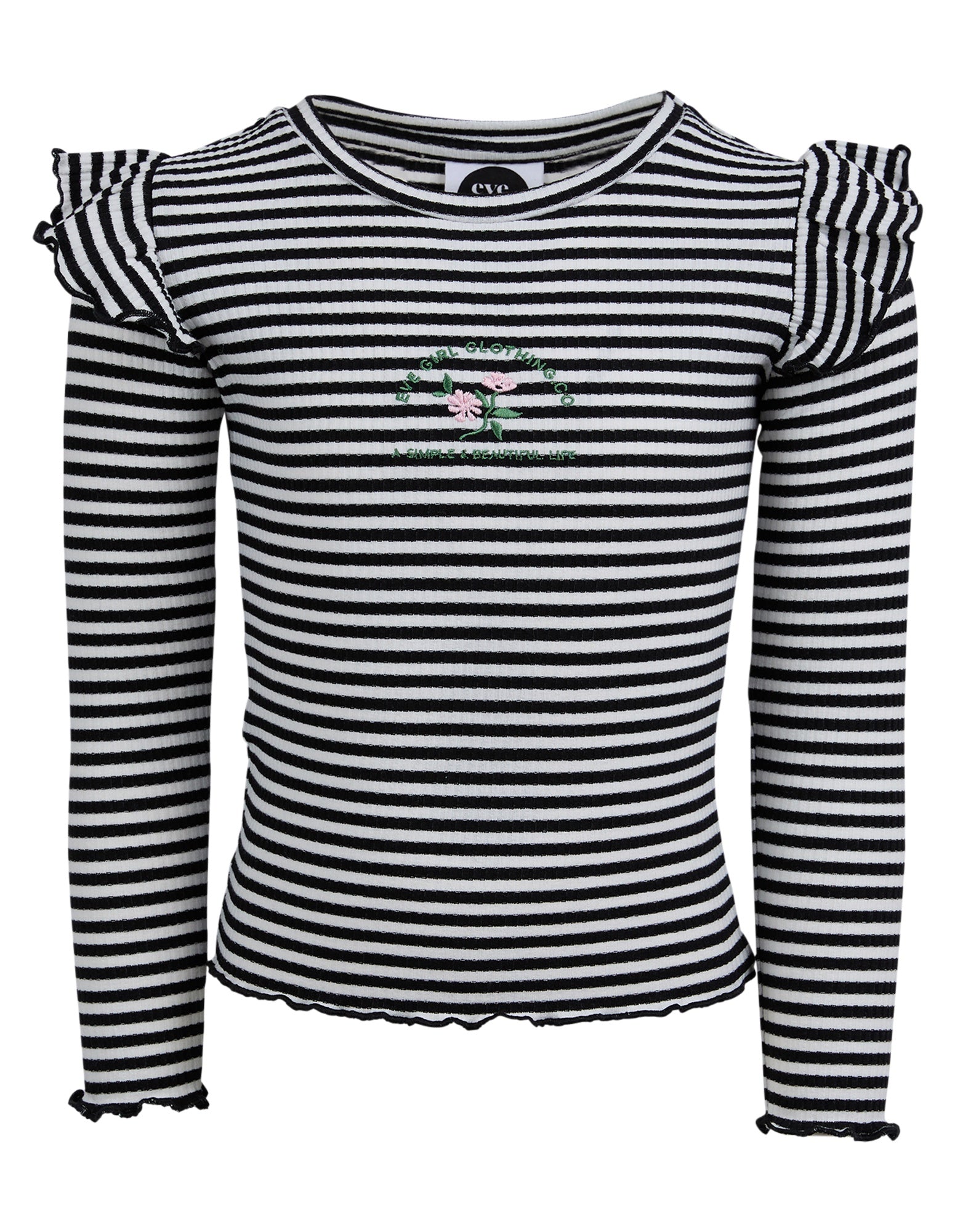 Tully Long Sleeve Rib Tee | Eve Girl Eve Girl