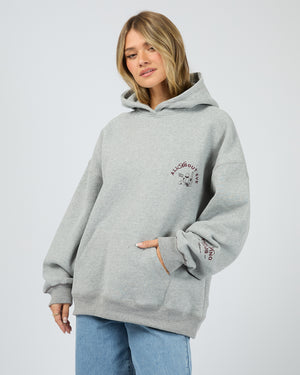 Vino Relaxed Hoodie / Grey Marle All About Eve
