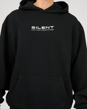 Weld Hoodie / Washed Black | Silent Theory Silent Theory