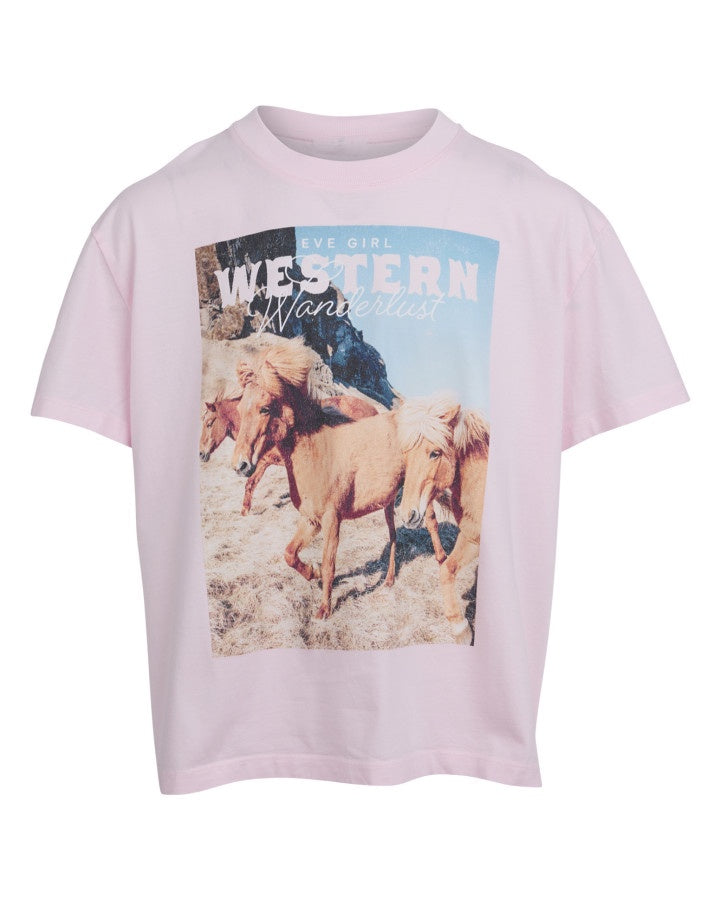 Western Tee / Pink | Eve Girl Eve Girl