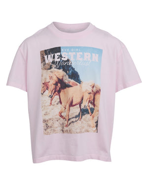 Western Tee / Pink | Eve Girl Eve Girl