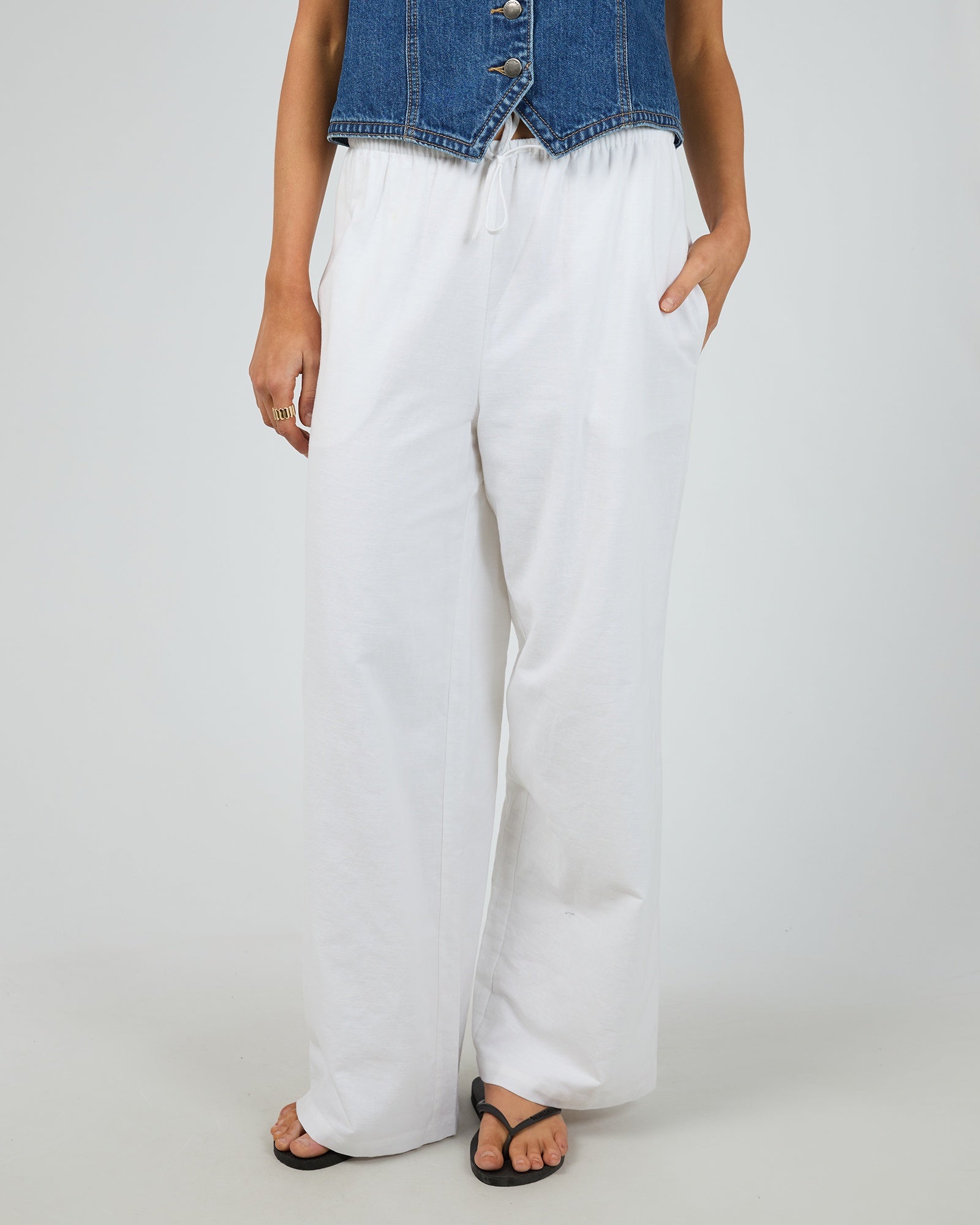 Willa Pant / White | Silent Theory Silent Theory