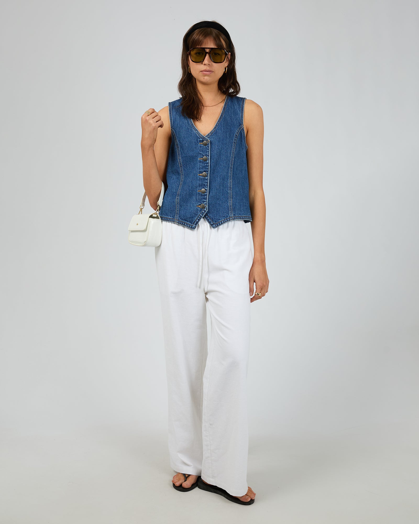 Willa Pant / White | Silent Theory Silent Theory