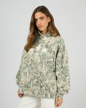 Woodlands Relaxed Hoodie / Camo | All About Eve All About Eve
