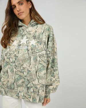 Woodlands Relaxed Hoodie / Camo | All About Eve All About Eve