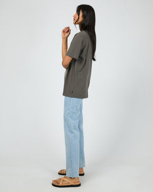 Yellowstone Relaxed Tee / Charcoal | All About Eve All About Eve