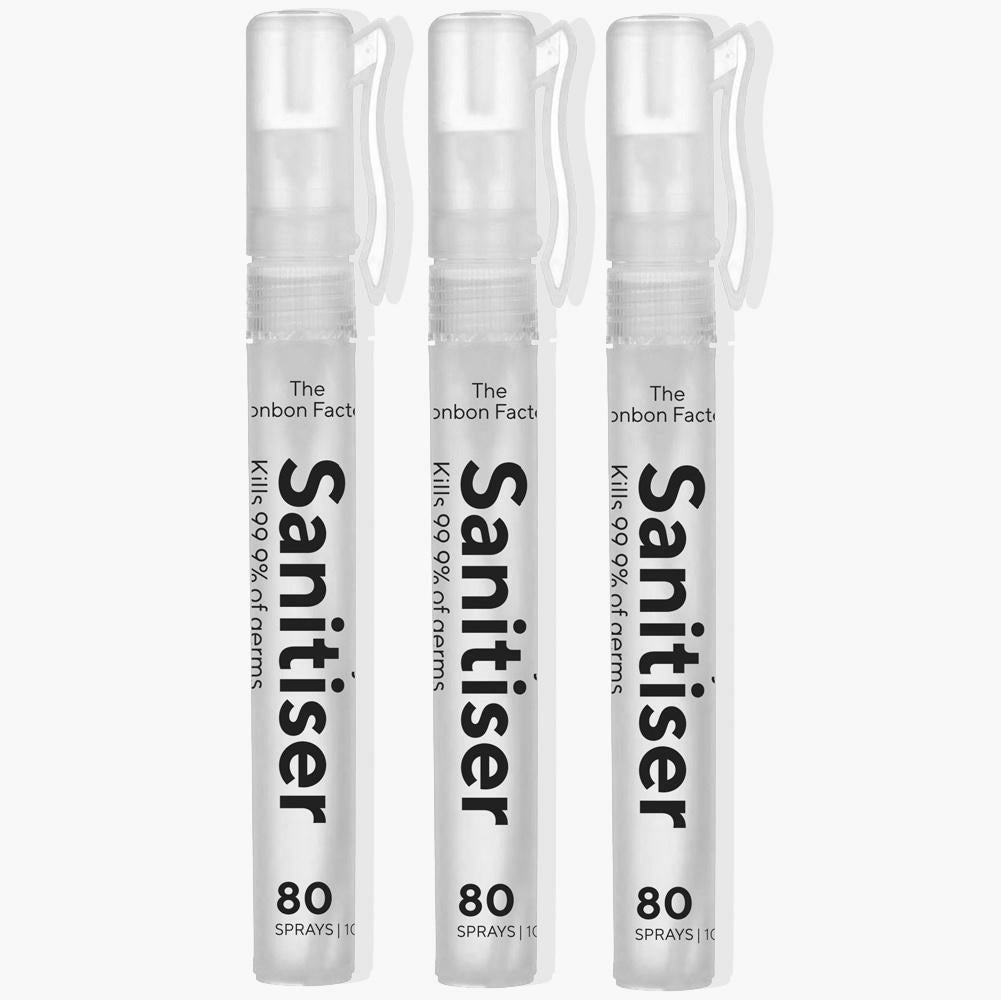 Sanitiser Refillable Mist Pen | 60 Sprays The Bonbon Factory