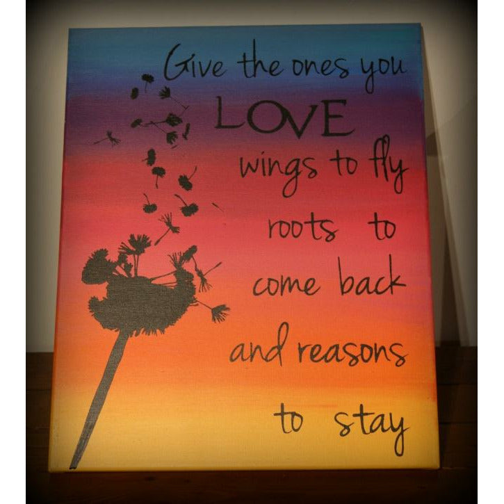 Ones you love 16x20x.5 Nufin Fitz