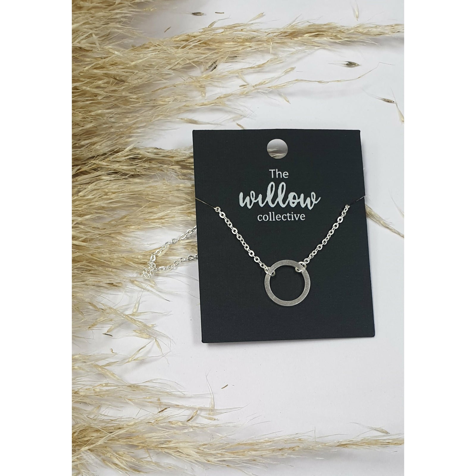 The Willow Collective - Hollow Circle Necklace The Willow Collective