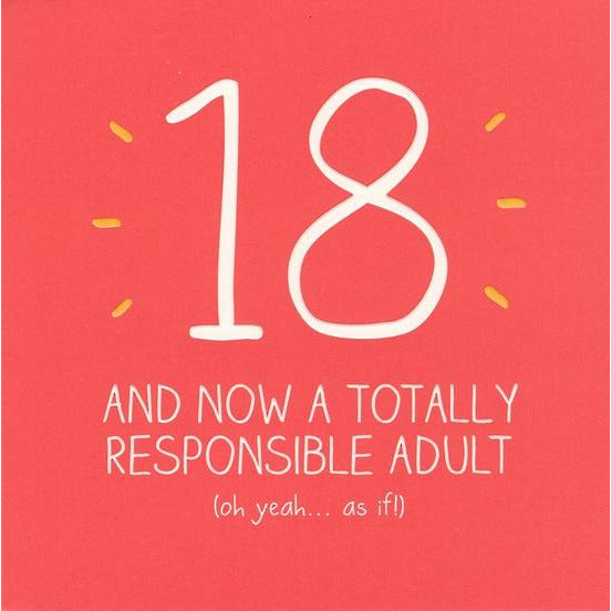 CARD - 18 RESPONSIBLE ADULT Not specified