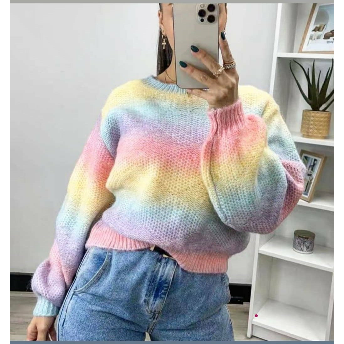 Clara Knit / Rainbow Not specified