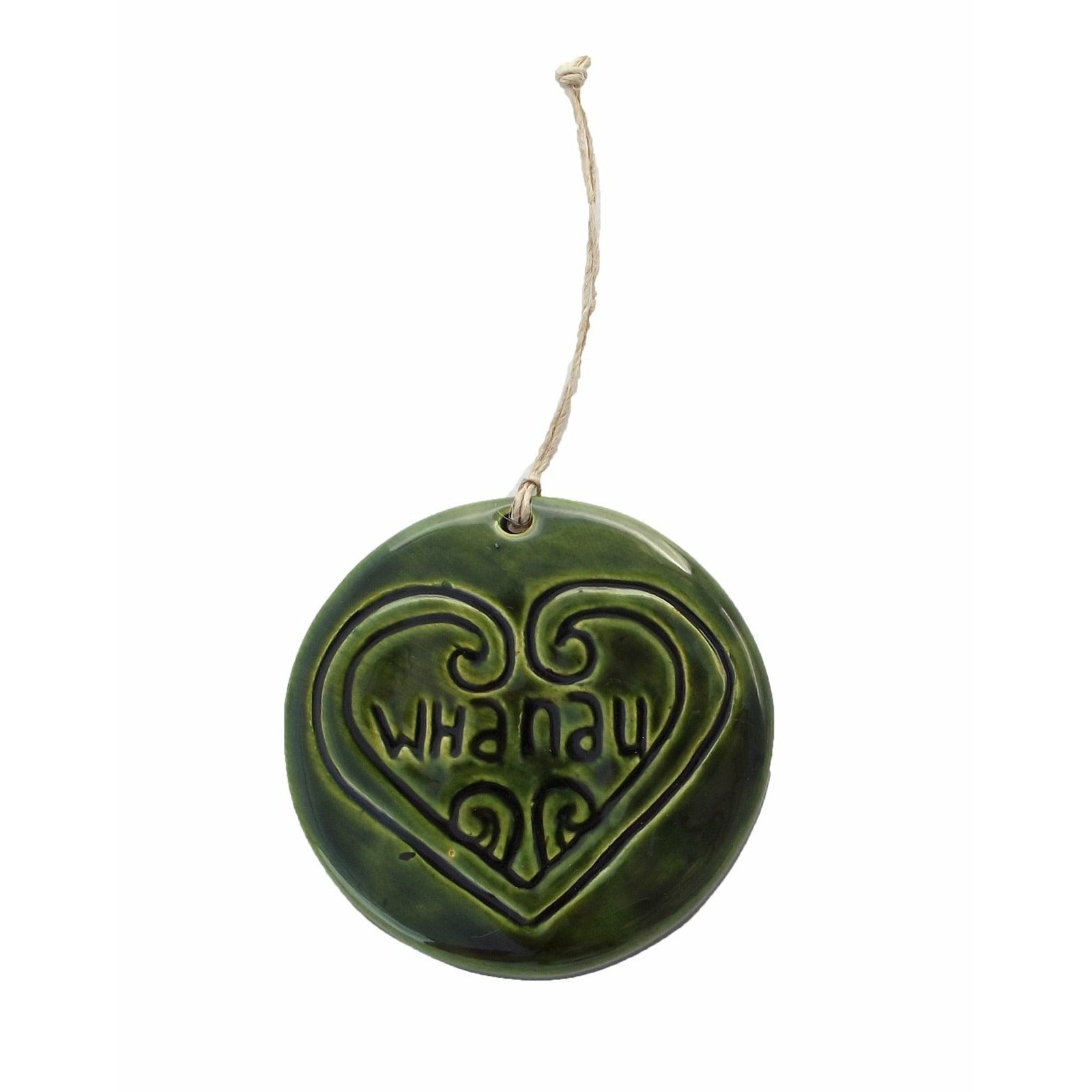 Green Whanau - Ceramic Wall Art Not specified