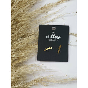 The Willow Collective - Arrow Creeper Earrings The Willow Collective
