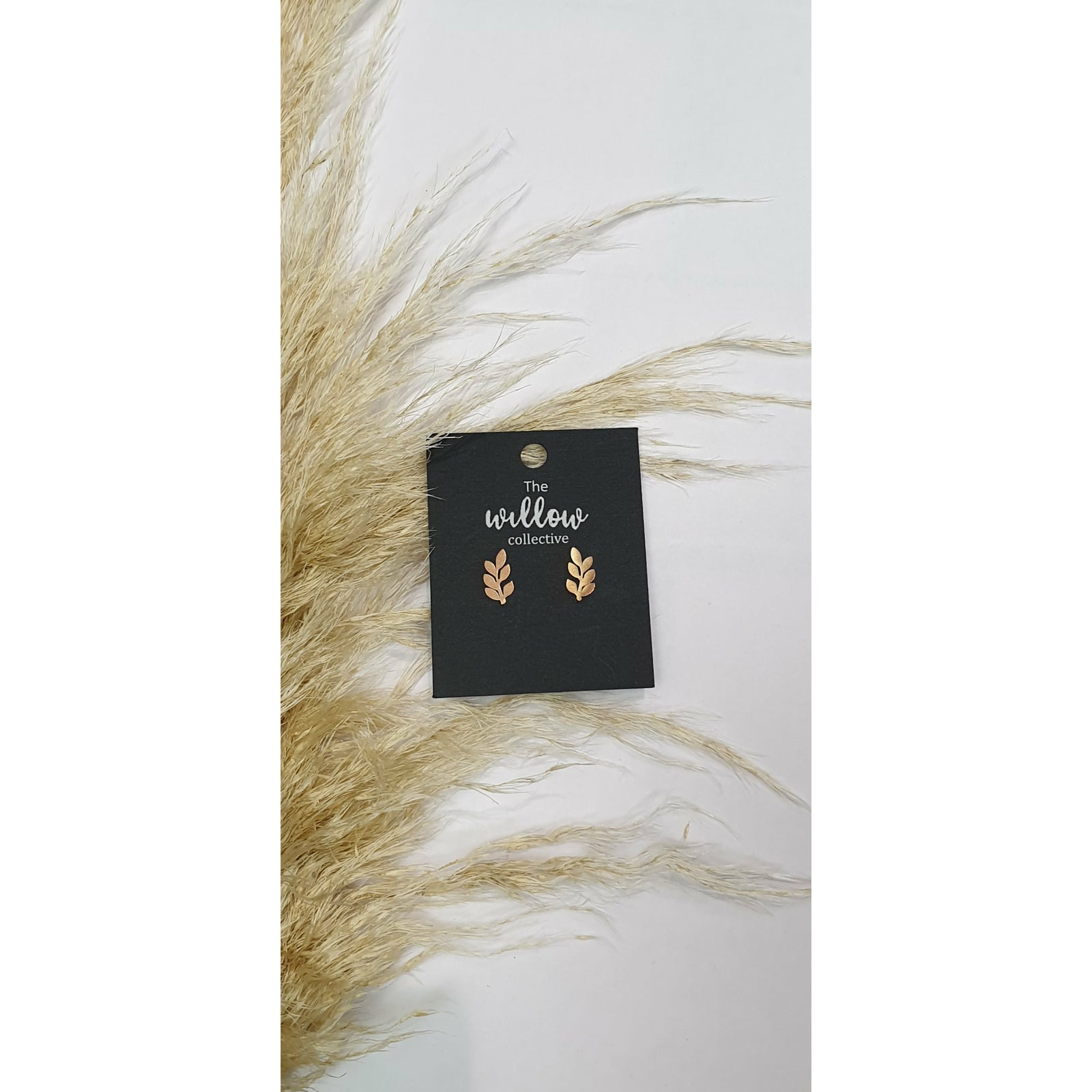 The Willow Collective - Leaf Creeper Earrings The Willow Collective