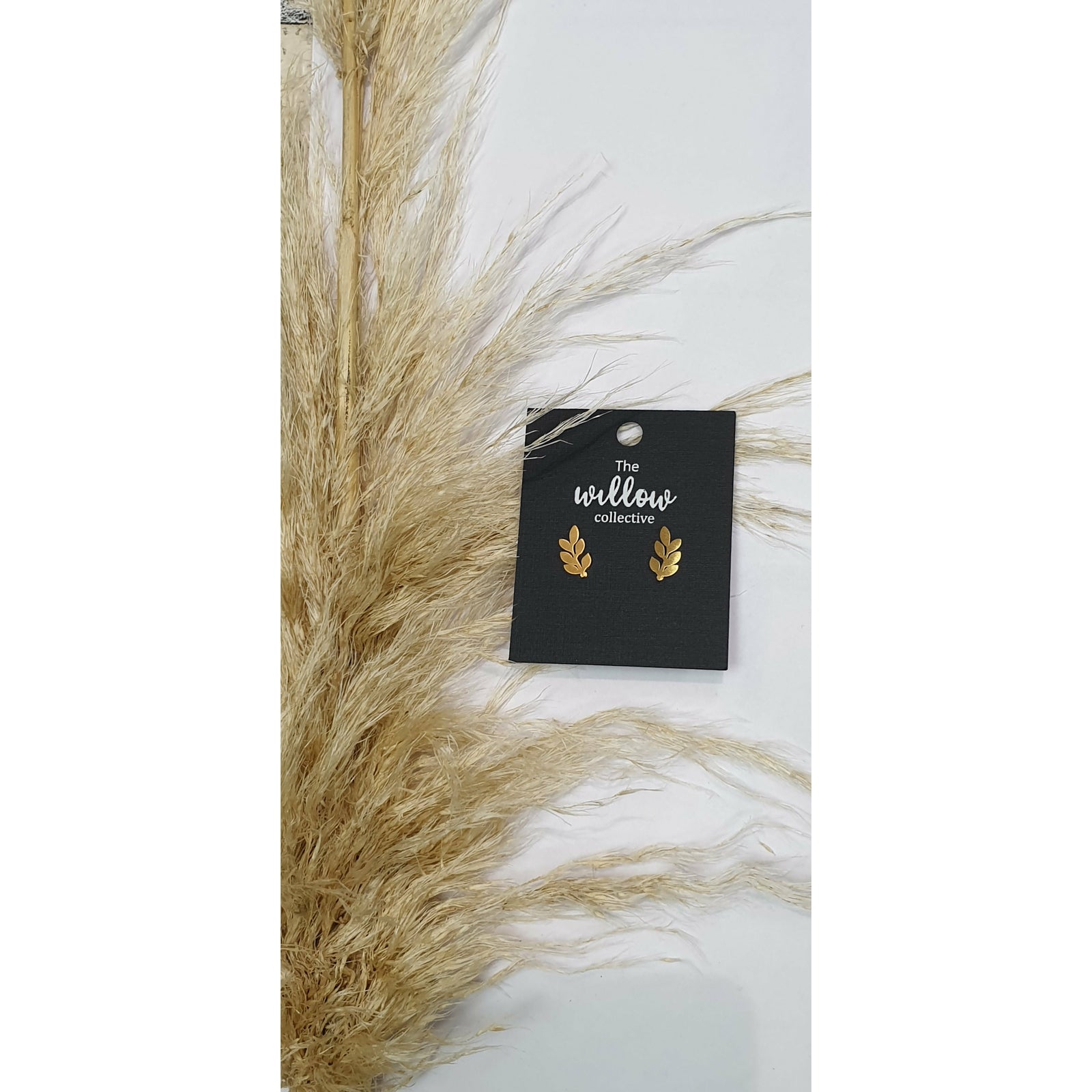 The Willow Collective - Leaf Creeper Earrings The Willow Collective