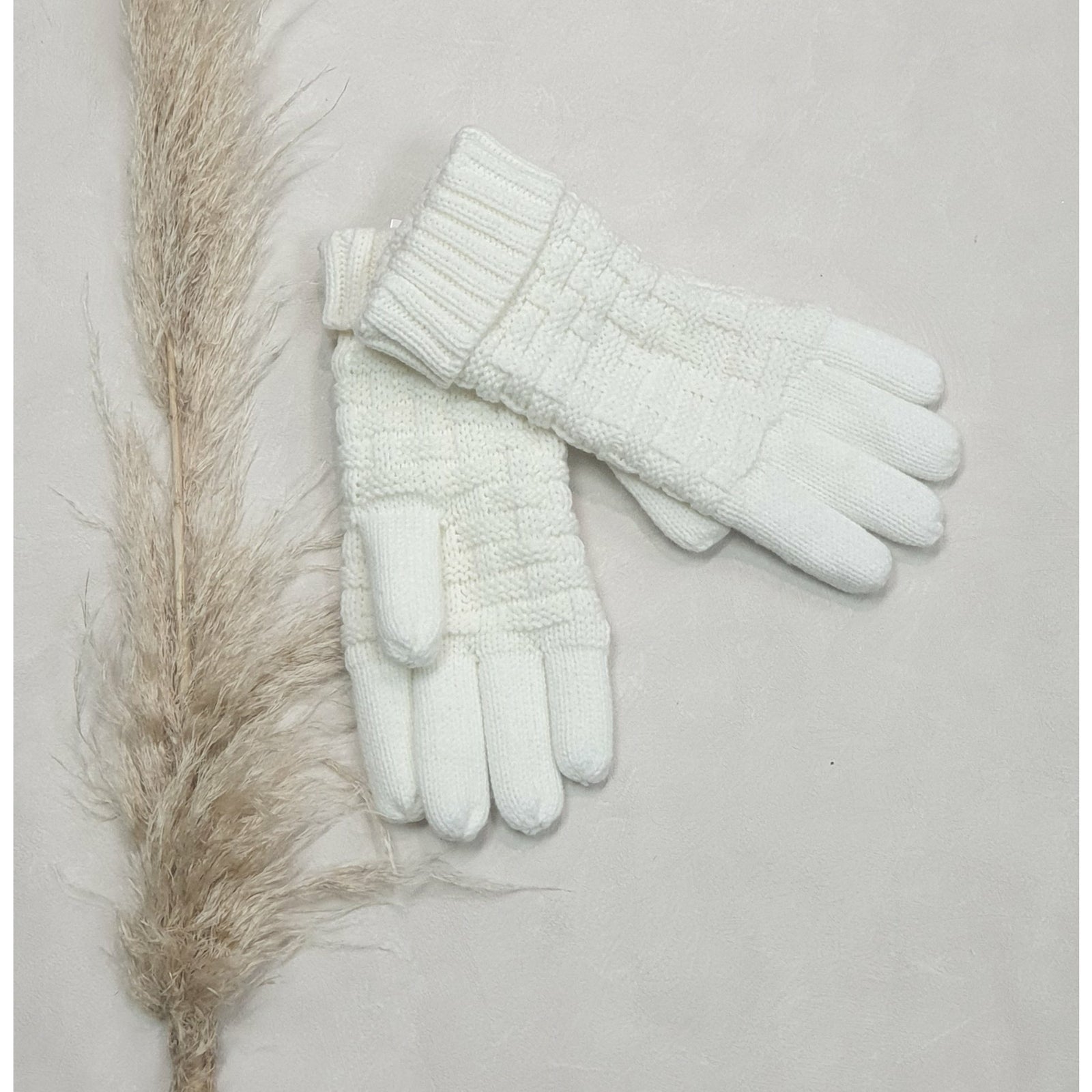 Glove X Stitch Grey Not specified