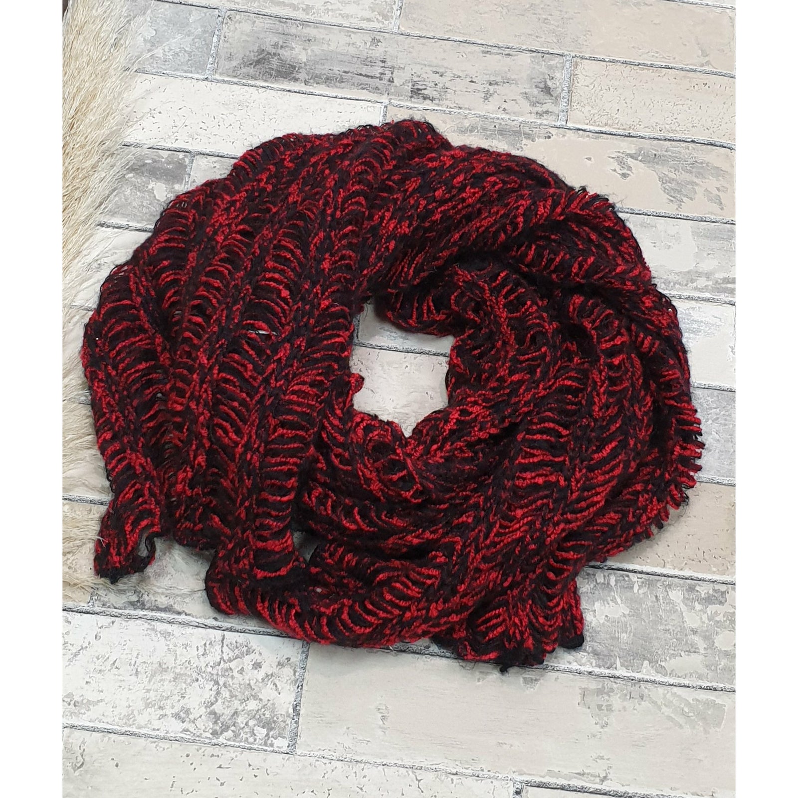 Claire Scarf Red Not specified