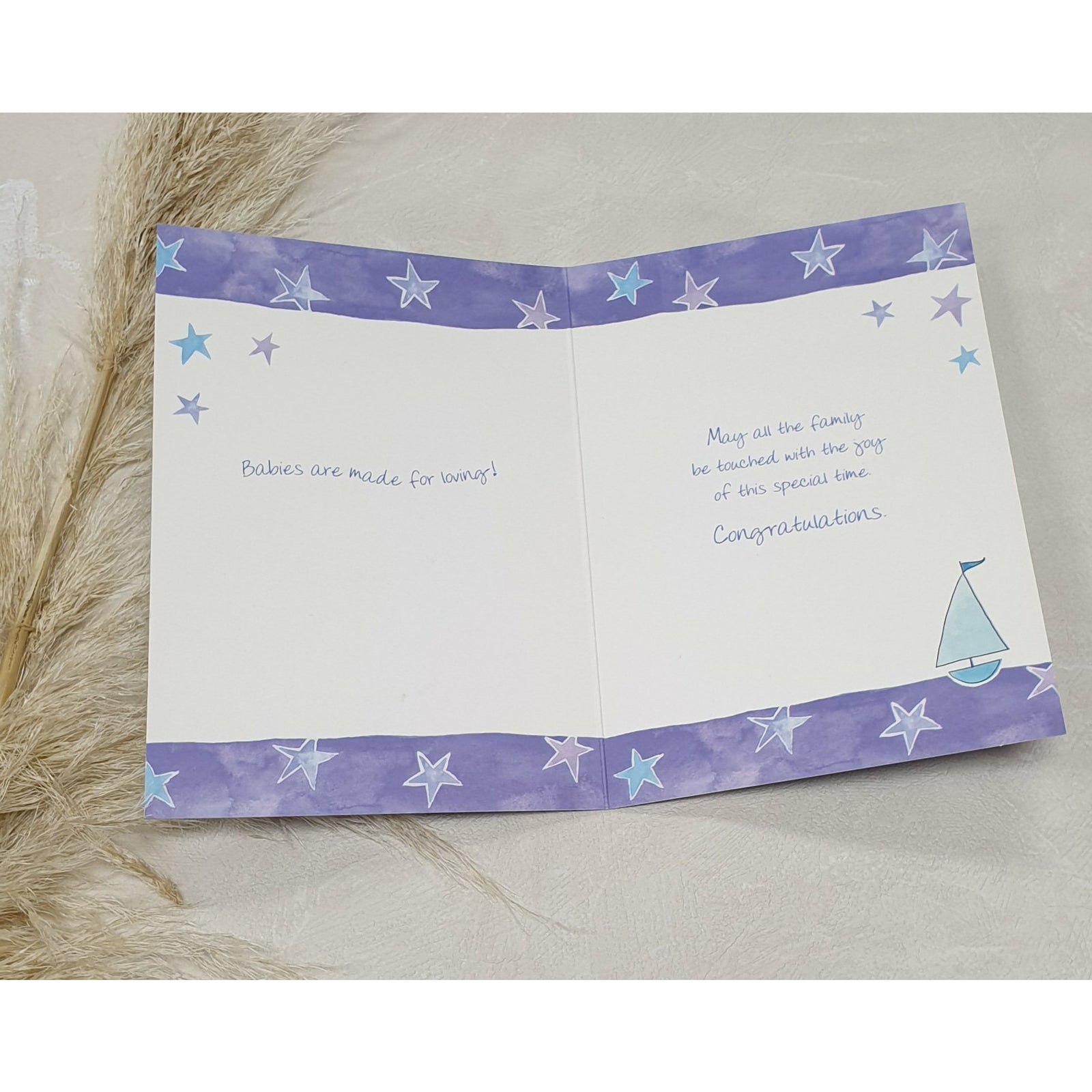 Card - Star Boarder Baby Boy Not specified