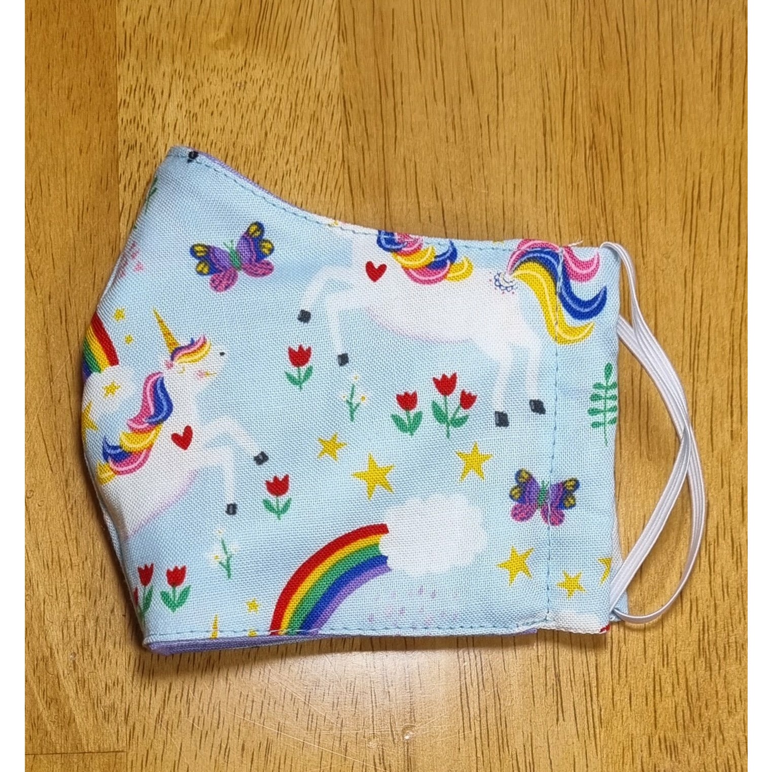 Kids Face Masks - Rainbows & Unicorns Kode Kids