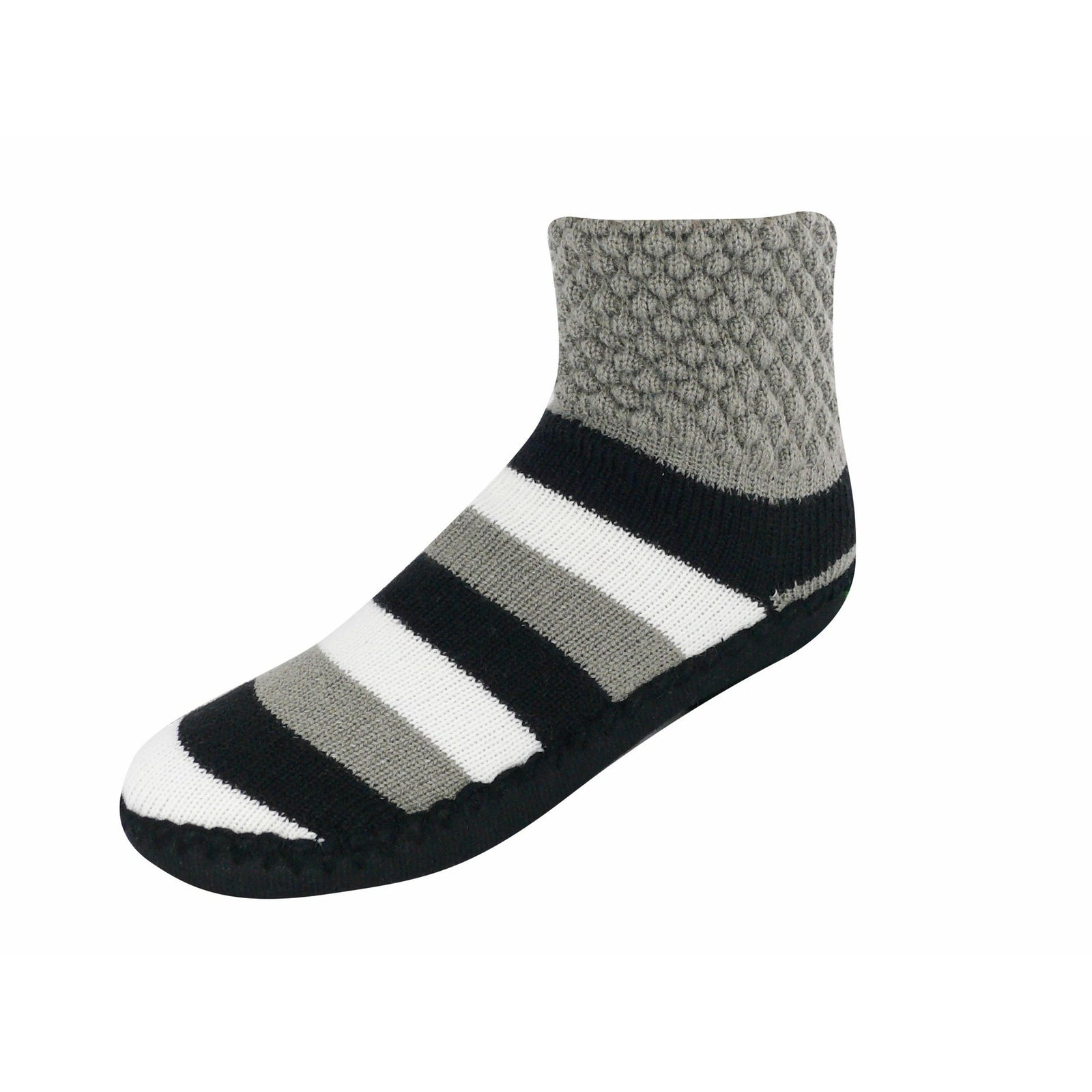 POLAR PAWS BLK GRY BOYS 9-12 Not specified