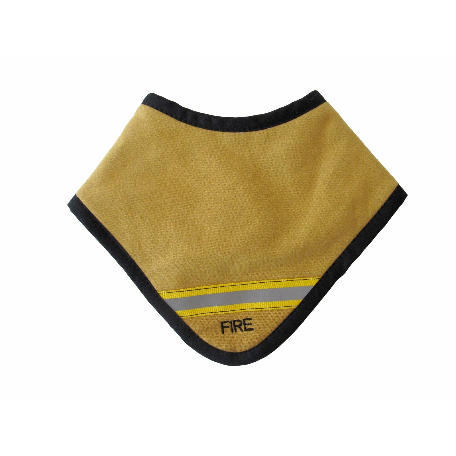Dribble Bib | Fire Little Poppet Clothing