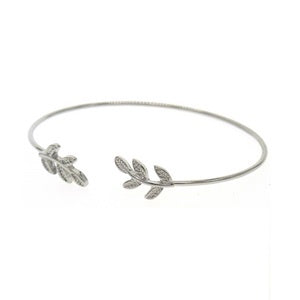 Open Leaf Cuff Bracelet Not specified