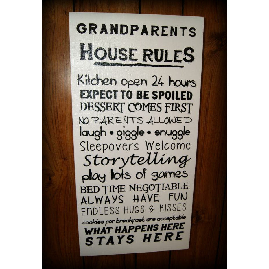 Grandparents House Rules Nufin Fitz