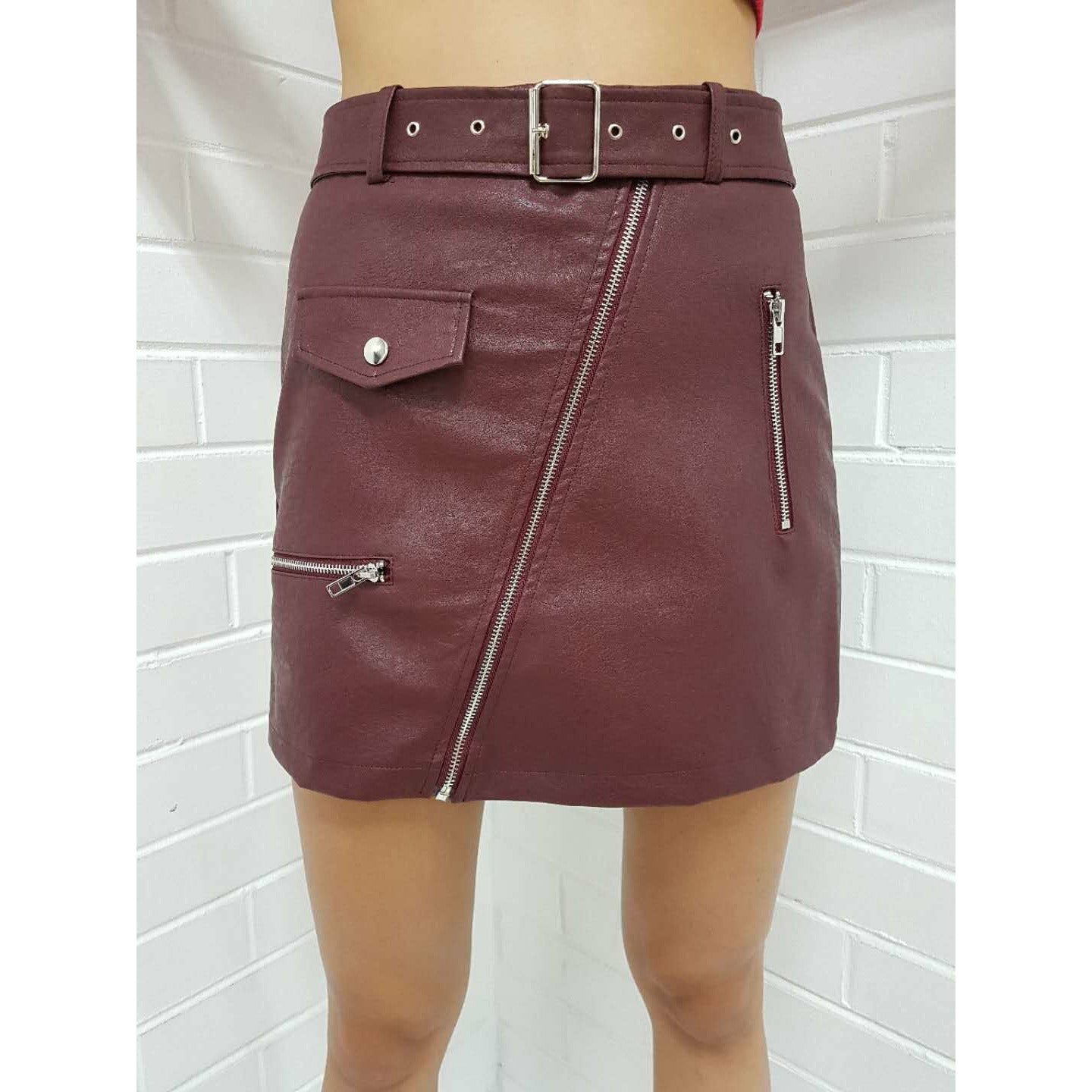 Justice Skirt - Red Not specified