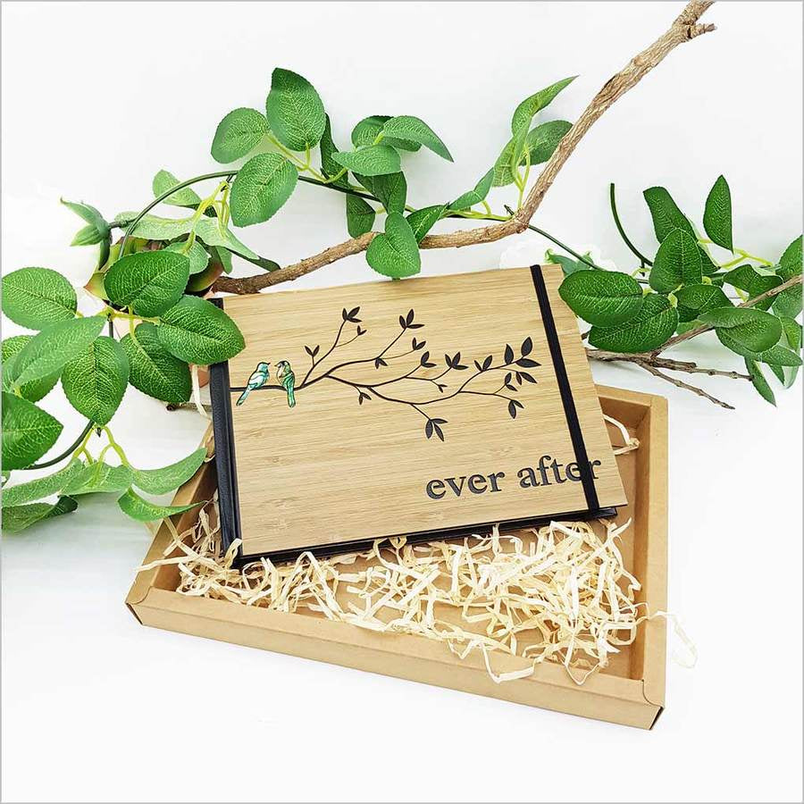 Guest Book / Journal : Ever After Birds Crystal Ashley