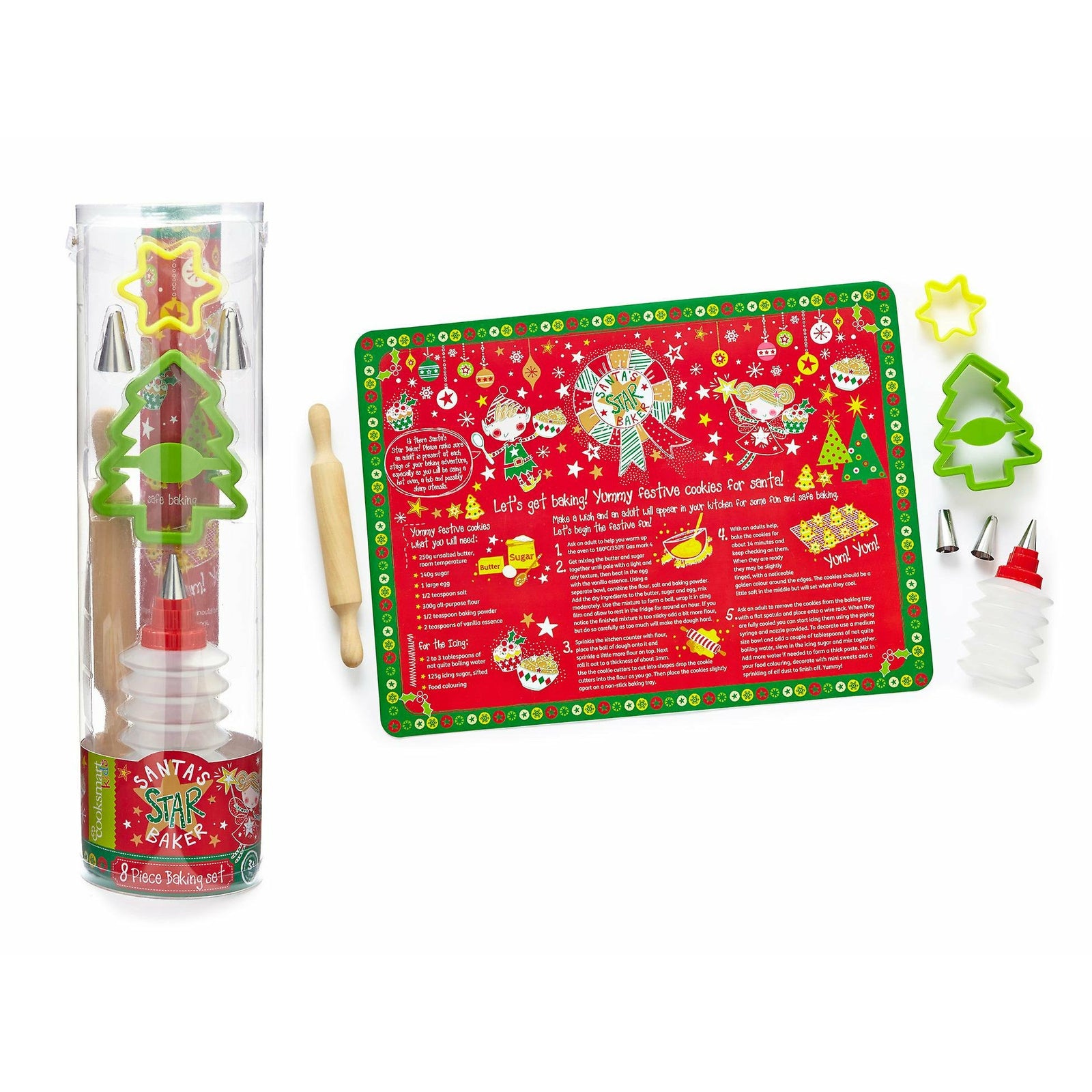 Santas Star Baker 8 piece set Not specified