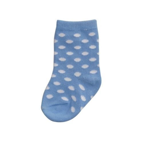 Baby Socks - Blue Spots Not specified
