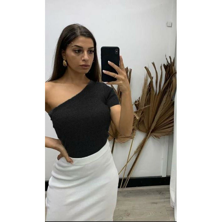 Katie One shoulder top Kode Boutique