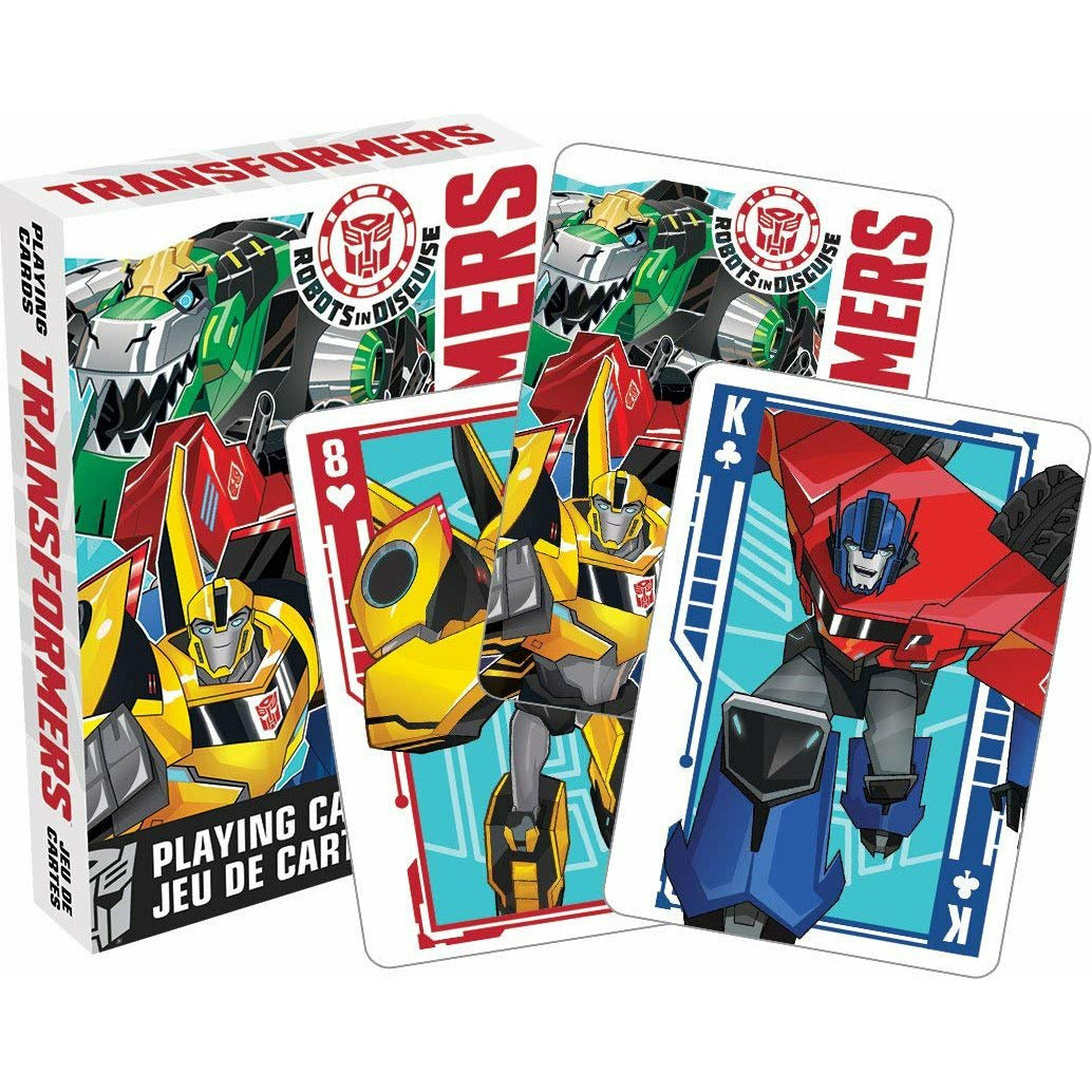 Transformers Robots in Disguise Playing Cards Not specified