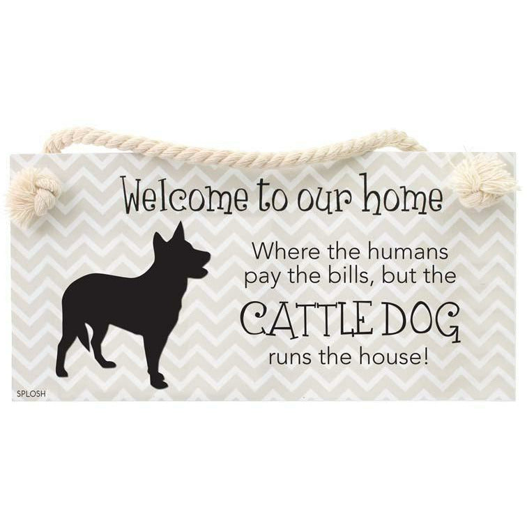 Precious Pets Hanging Sign -CATTLE DOG Not specified