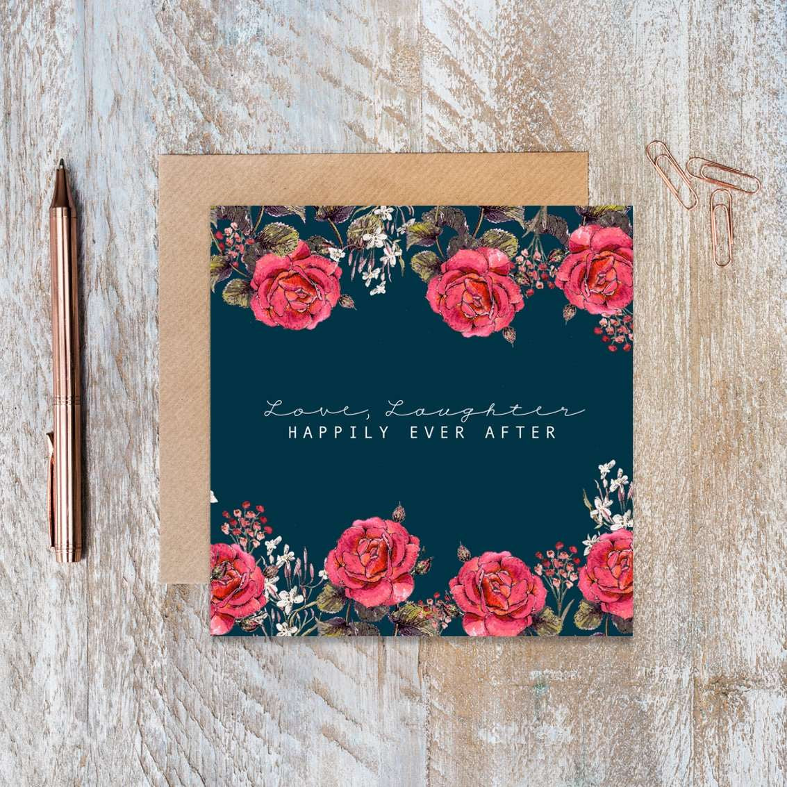 Card - Love, Laughter Happily Ever After Not specified