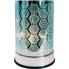 Silver all that Glitters Blue Touch Lamp Scent Chips