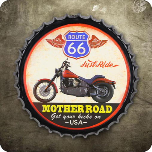 Route 66 Bottle Cap Not specified