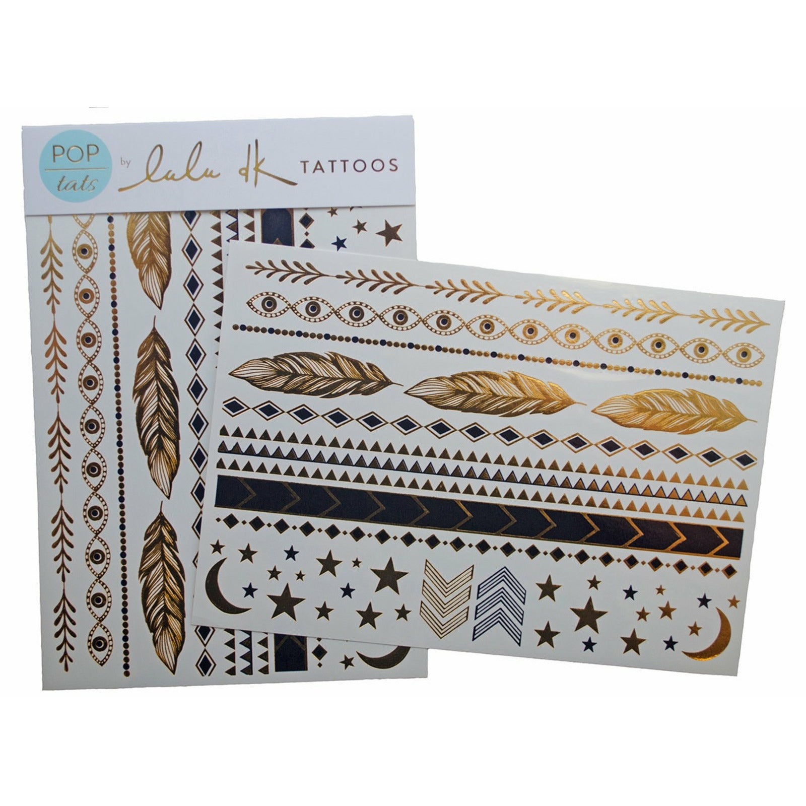 Lulu DK Metallic Tattoos - Boho Lulu DK
