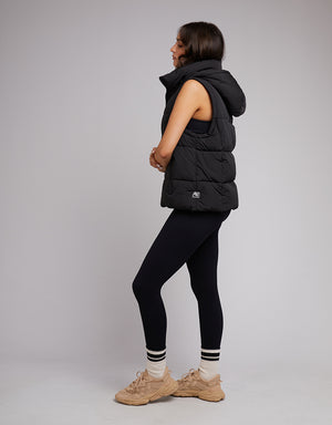 Remi Luxe Puffer Vest - Black | All About Eve All About Eve