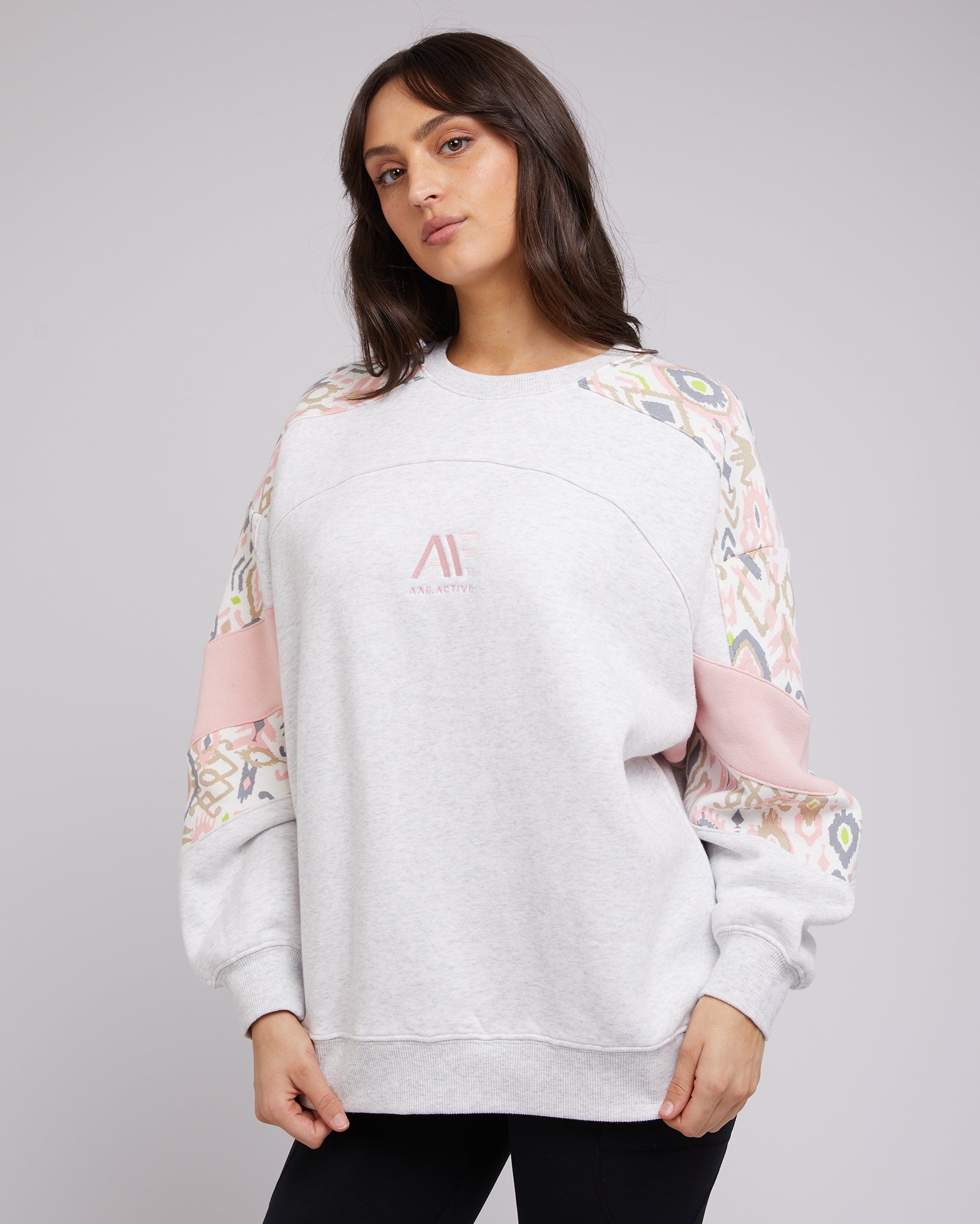 Base Panelled Crew / Snow | All About Eve All About Eve
