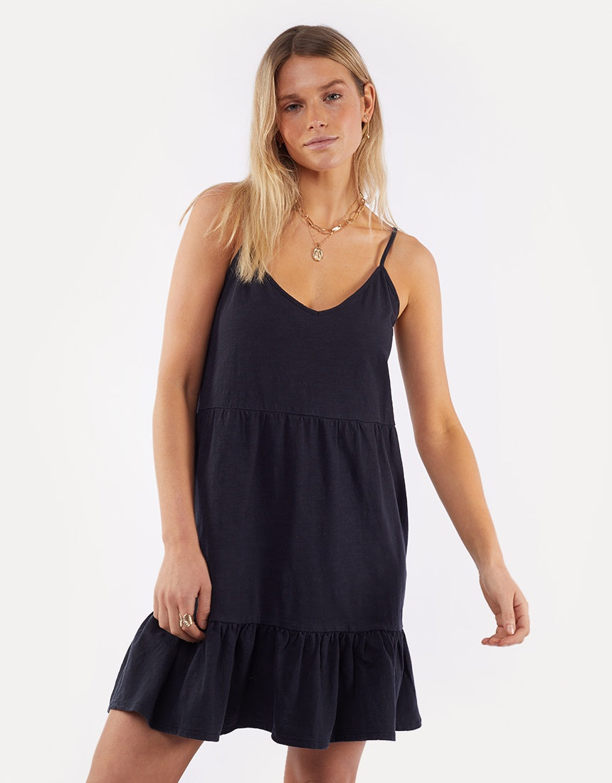 Summer Breeze Jersey Dress / Black | All About Eve All About Eve