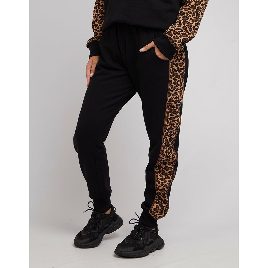 Huxley Leopard Track Pants | All About Eve All About Eve