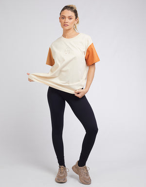 Carter Blocked Tee - Natural | All About Eve All About Eve