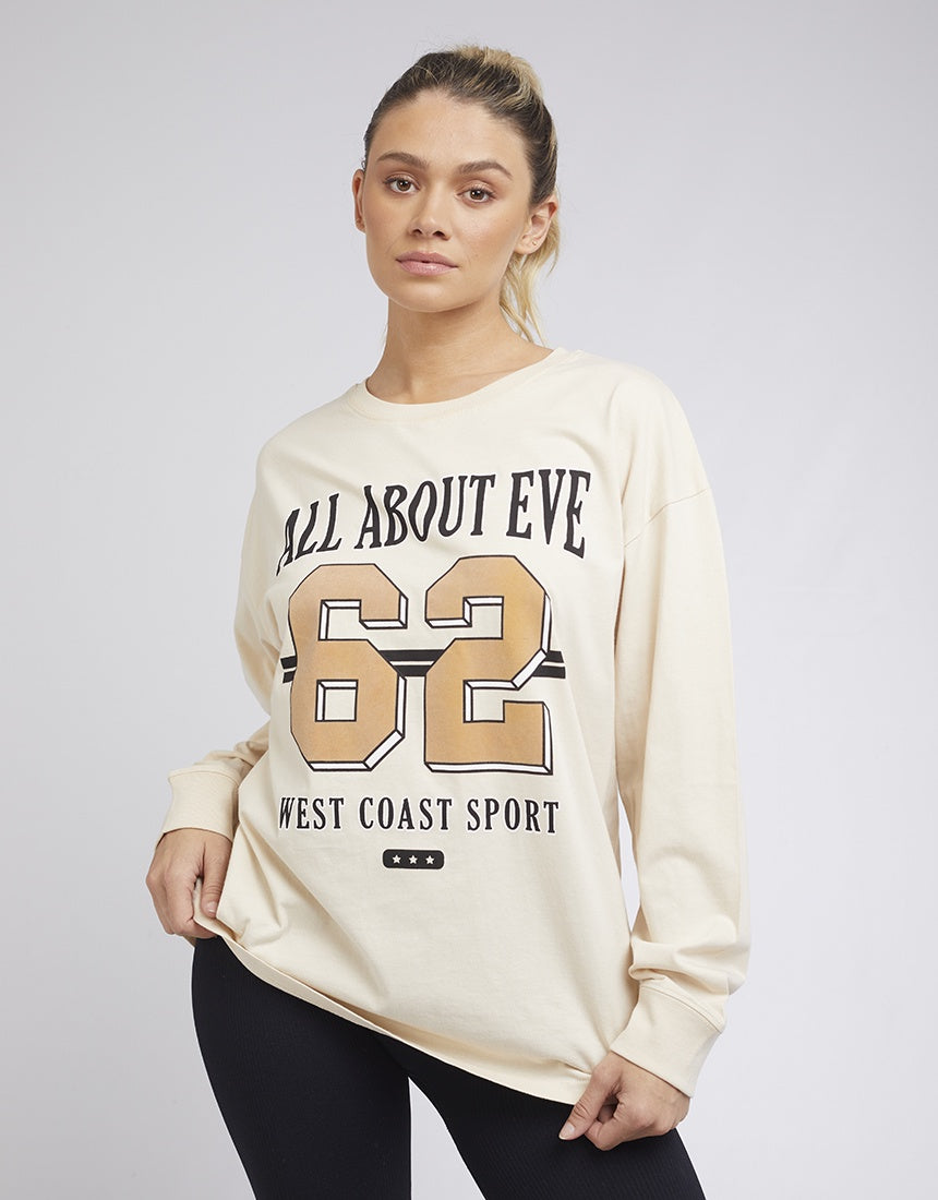 Carter Original Long Sleeve Top - Natural | All About Eve All About Eve