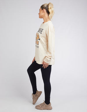 Carter Original Long Sleeve Top - Natural | All About Eve All About Eve