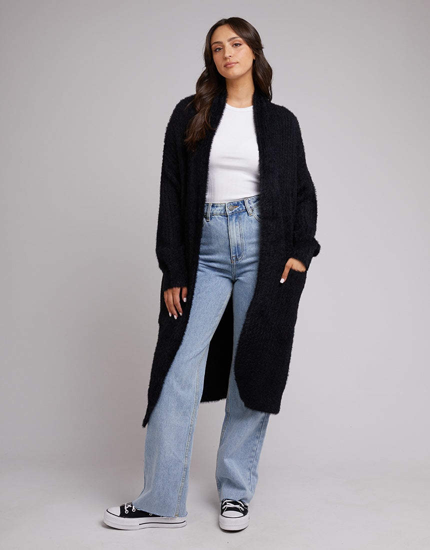 Missy Longline Cardi / Black | All About Eve All About Eve