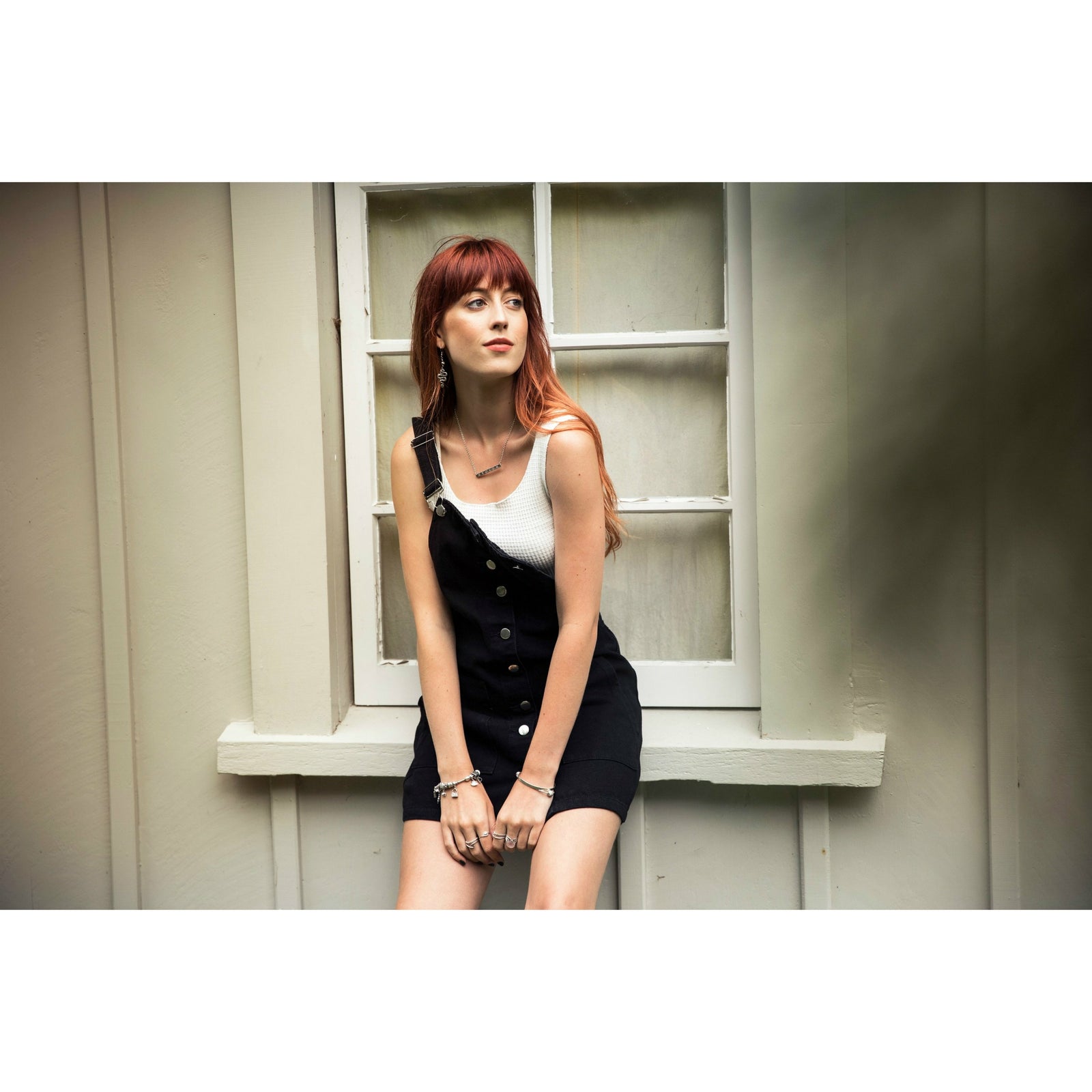 Sera Denim Dress - Black Not specified