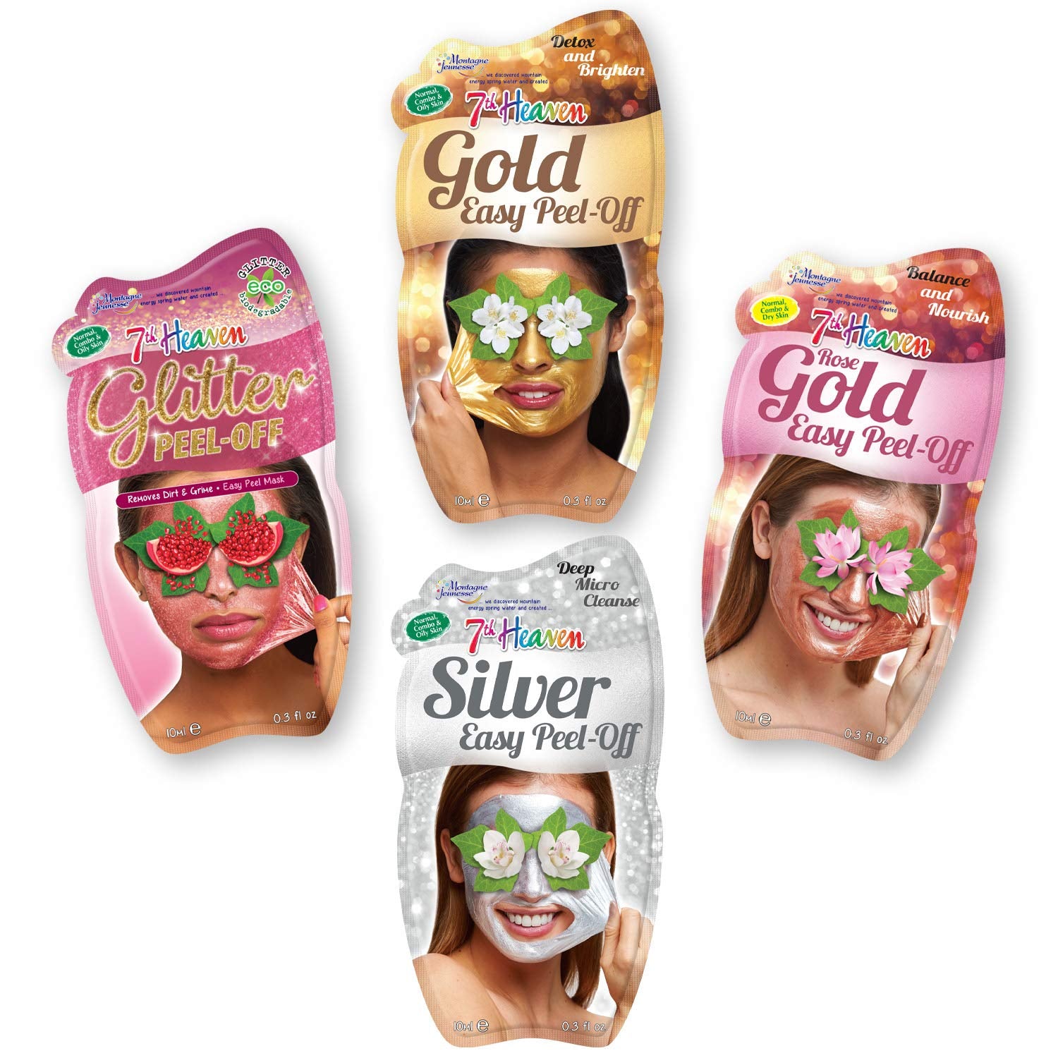 Glitter Easy Peel-Off Mask 7th Heaven