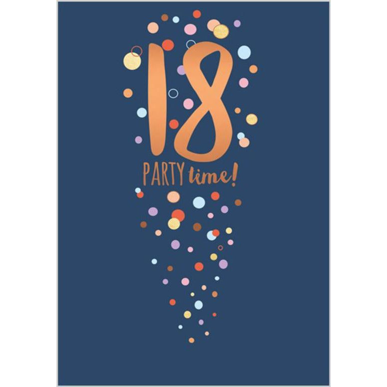 CARD - 18 PARTY TIME Life and Soul